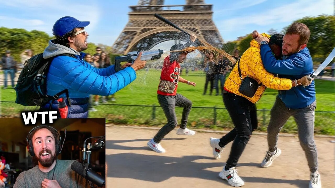 Paris is a war zone..