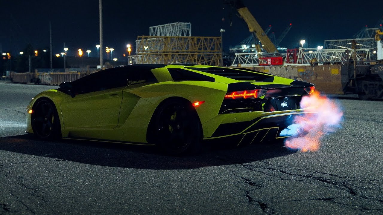 4 Minutes of V12 Aventador S Raw Audio