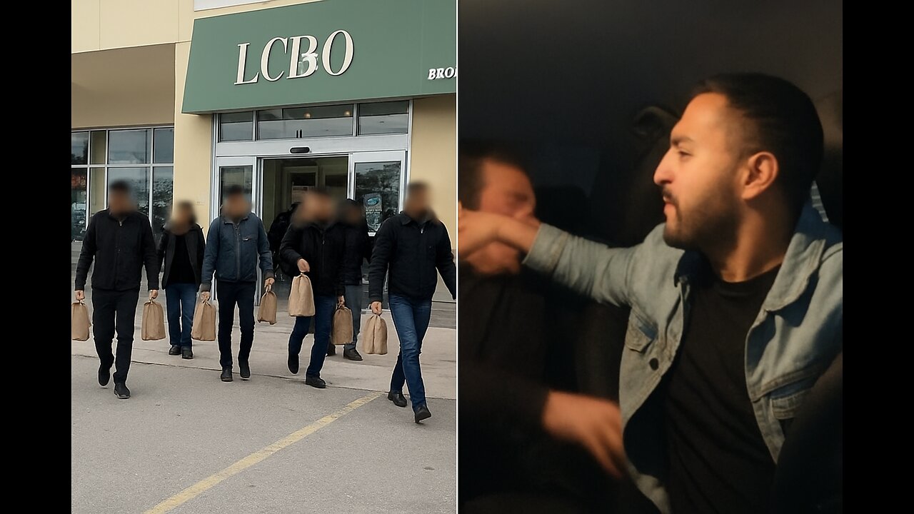 LCBO Theft by Six in Kitchener; Video Shows Uber Driver Sucker Punching Passenger