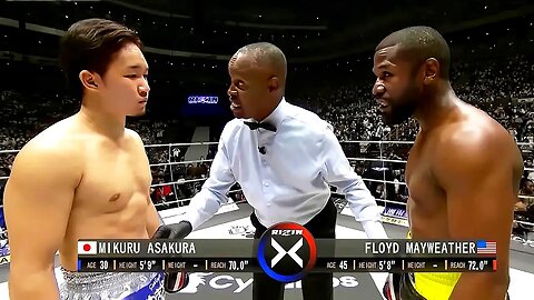 Mikuru Asakura vs Floyd Mayweather | Exhibition Boxing Highlights | Super RIZIN 1