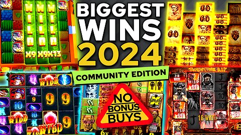 Top 9 Community Biggest Wins of 2024: No Bonus Buys!