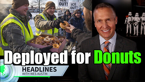 Minnesota National Guard Deployed… to Hand Out Donuts to Protesters