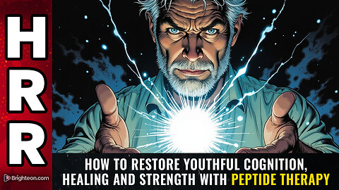 How to RESTORE youthful cognition, healing and strength with peptide therapy