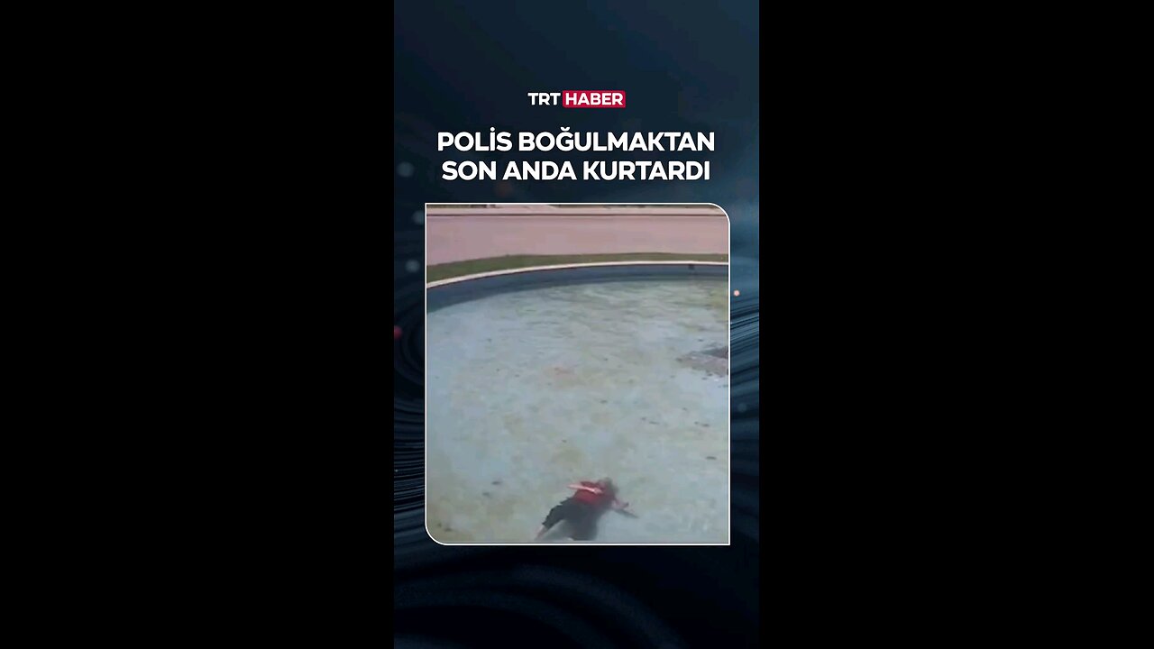 The Turkey man fallen in water