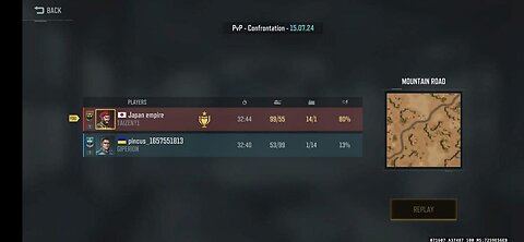 Art of war 3 game Japan Vs Ukraine ( Japan = Red army)