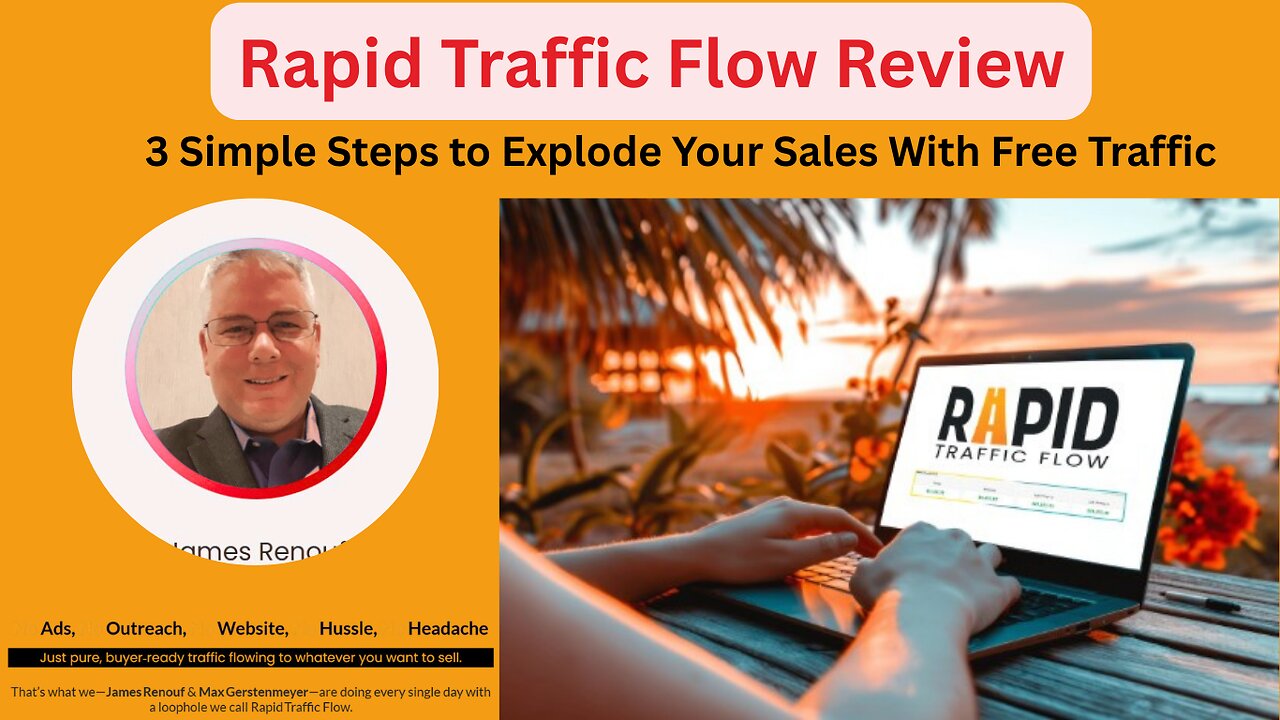 Rapid Traffic Flow Review: 3 Simple Steps to Explode Your Sales With Free Traffic