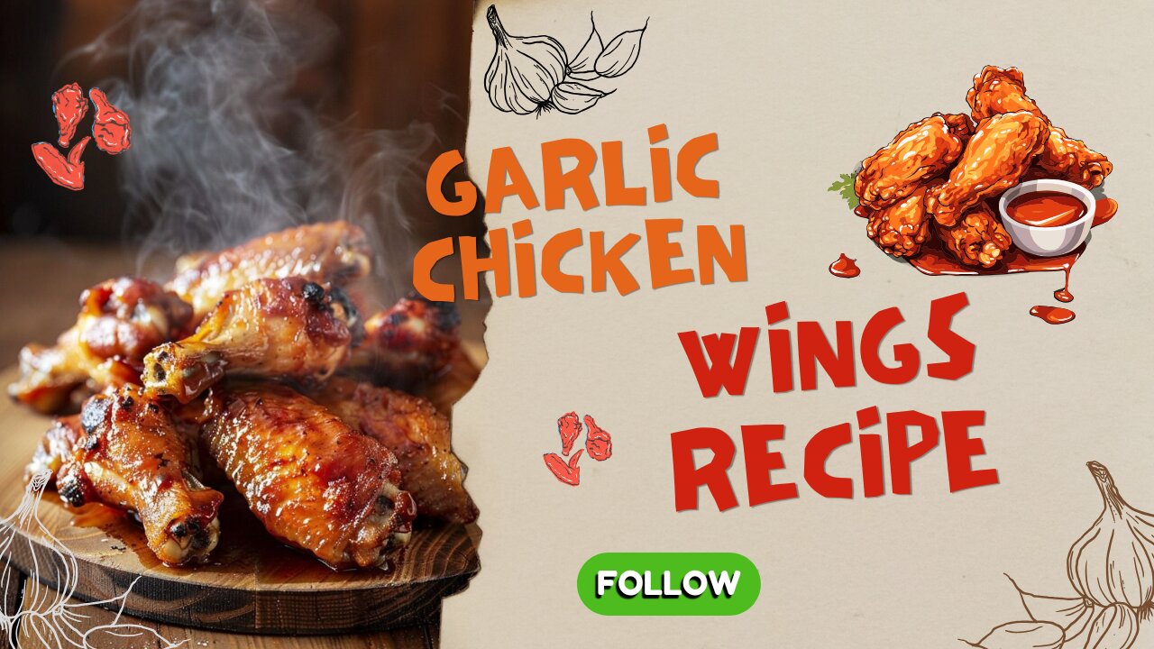 Garlic Chicken Wings Recipe - Juicy And Flavorful Chicken Wings Recipe
