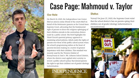 Supreme Court Victory: Parents Can Opt Out of Gender Ideology in Schools | Mahmoud v. Taylor