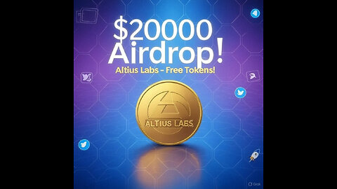 Altius Labs Crypto Airdrop: How to Earn $2000 in Free Tokens! 🚀