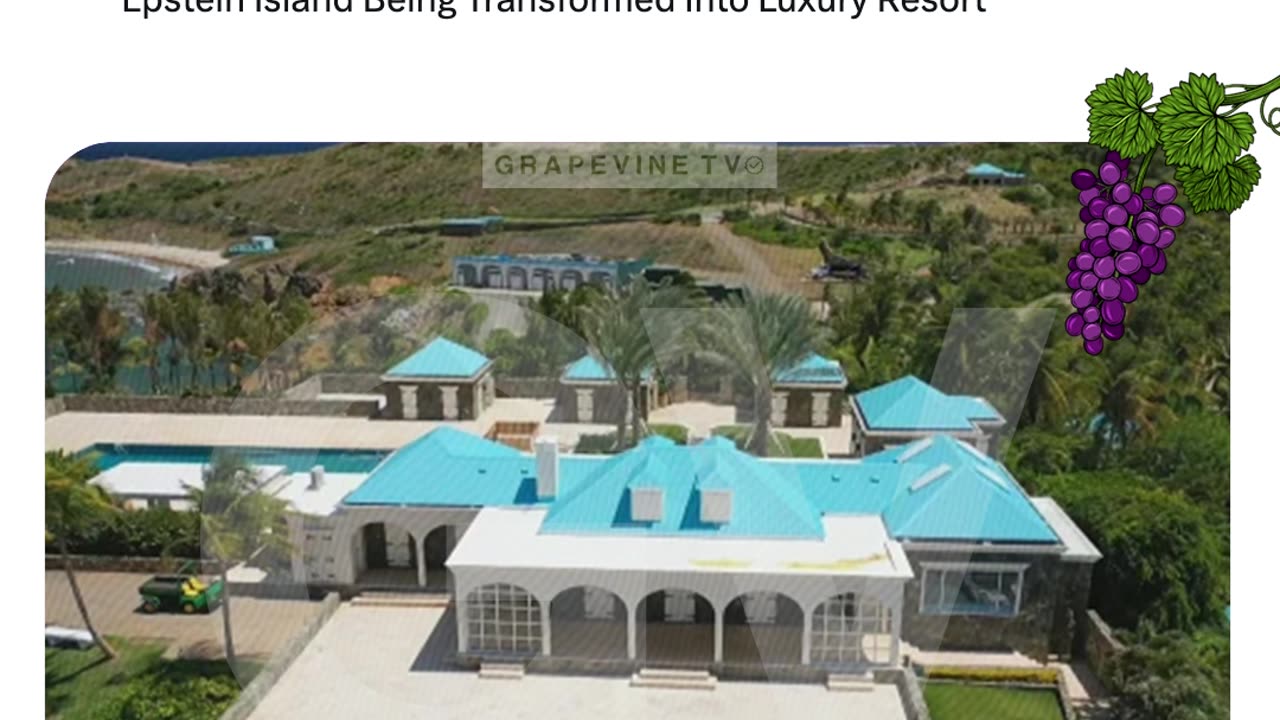Epstein Island Being Transformed Into Luxury Resort