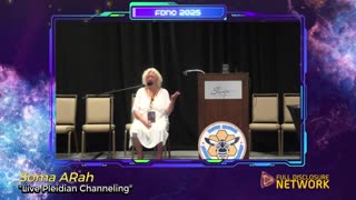 Soma ARah at The Full Disclosure Now Conference in Florida July 2025