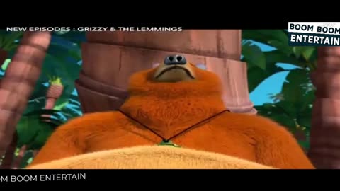 GRIZZY AND THE LEMMINGS Urdu Hindi Episode-12