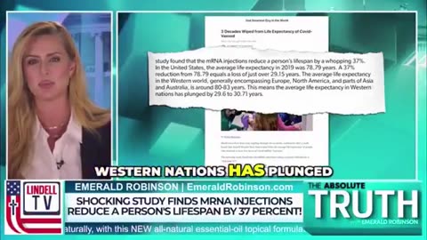 YALE STUDY REPORTEDLY FOUN D 37% REDUCTION IN LIFESPAN FOR VACINATED