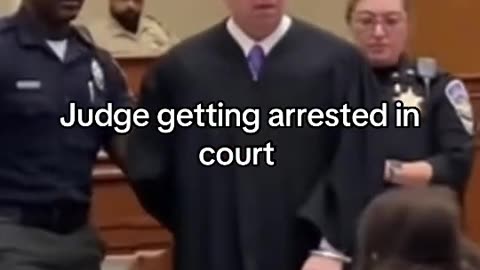 Judge being arrested in court — Currently Researching