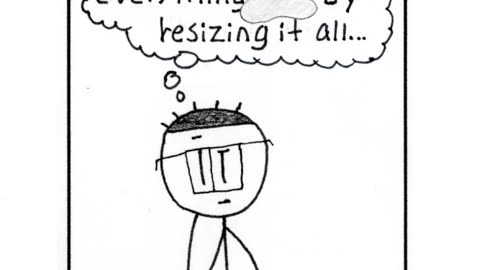 Sticky Shorts: Brain Fog (Stick-y Humor Comic Video)
