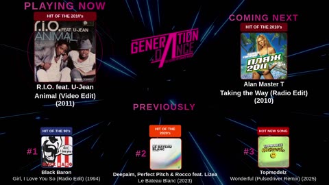 Generation Dance Radio - EDM, Dance, Eurodance, Trance, House, Hands up