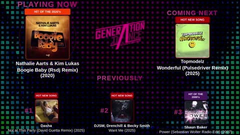 Generation Dance Radio - EDM, Dance, Eurodance, Trance, House, Hands up