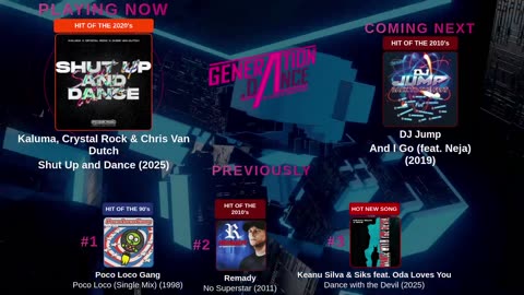 Generation Dance Radio - EDM, Dance, Eurodance, Trance, House, Hands up