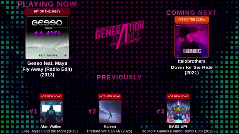 Generation Dance Radio - EDM, Dance, Eurodance, Trance, House, Hands up