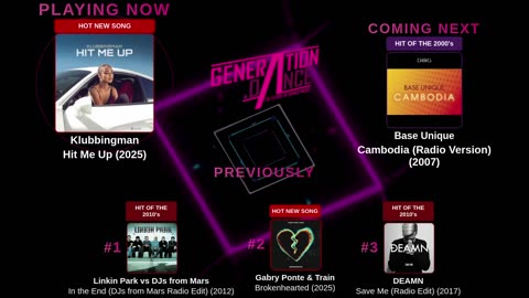 Generation Dance Radio - EDM, Dance, Eurodance, Trance, House, Hands up