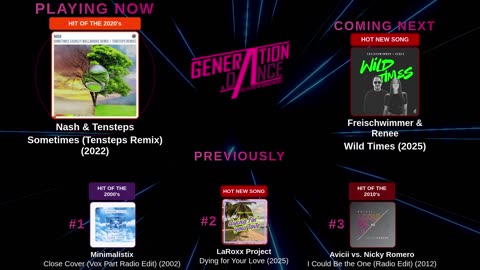Generation Dance Radio - EDM, Dance, Eurodance, Trance, House, Hands up