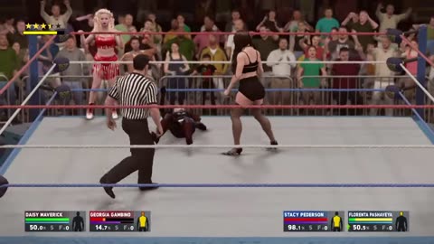 Stacy and Florenta v Daisy and Georgia