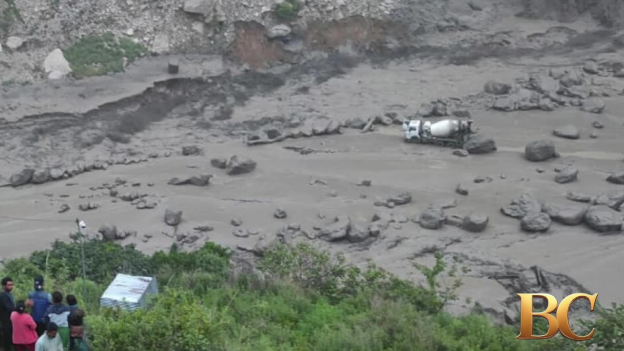 Monsoon floods sweep away 20 people and the main bridge linking Nepal to China