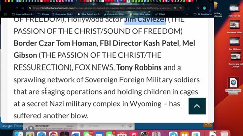 4/29/25 Tim H News Q Operation= Luciferian Brotherhood Operation Cont.