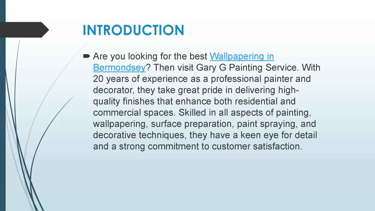 Best Wallpapering in Bermondsey