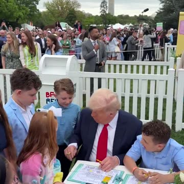 Easter Egg Roll Day at the White House 2025
