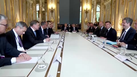 France's Macron meets new German Chancellor Merz at the Elysee
