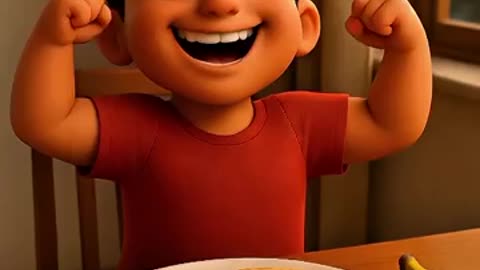 Hamza doesn't want to eat anything।#shorts #thewWorldoflittlefriends #kidsvideo #animationvideo