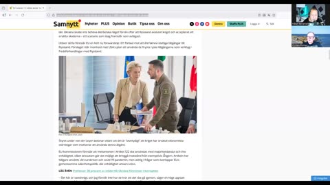 Lunchklubben 8 dec 1000 Miljarder mer till Ukraina med lånade pengar