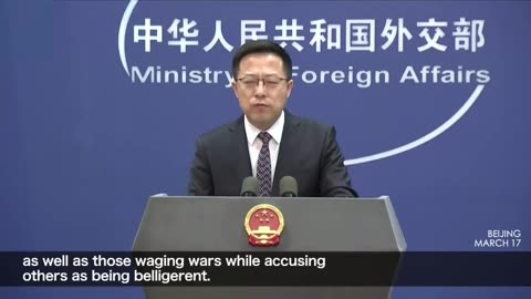 Chinese Foreign Ministry March 17Th 2022 Briefing Statement On Russia-Ukraine