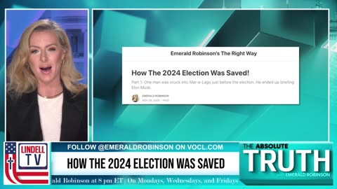 HOW THE 2024 ELECTION WAS SAVED