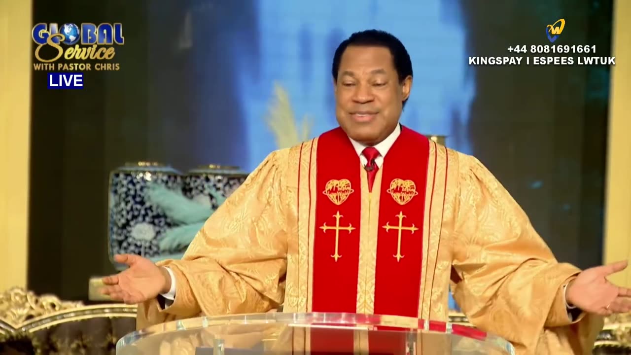 Global Communion Service, Sunday, May 4th, 2025. Pastor Chris Oyakhilome