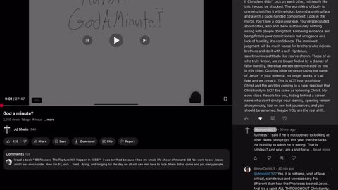 Going against my preaching advice