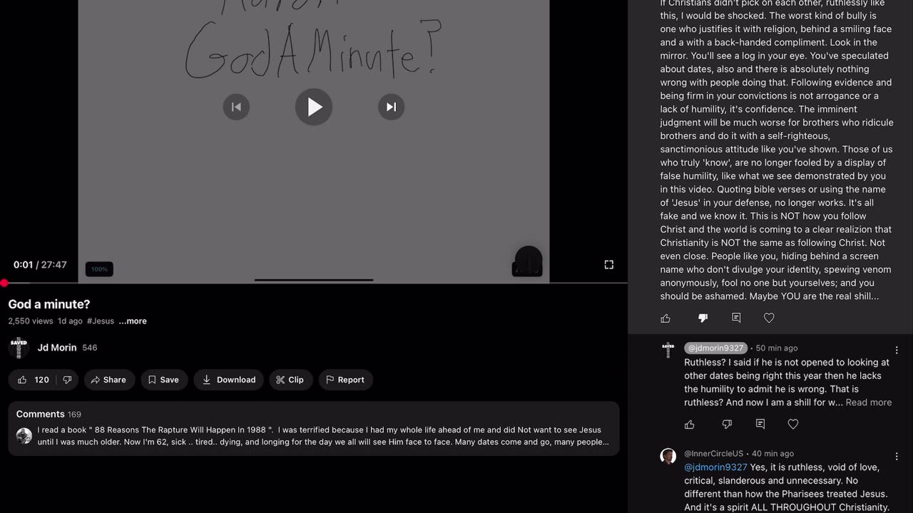 Going against my preaching advice
