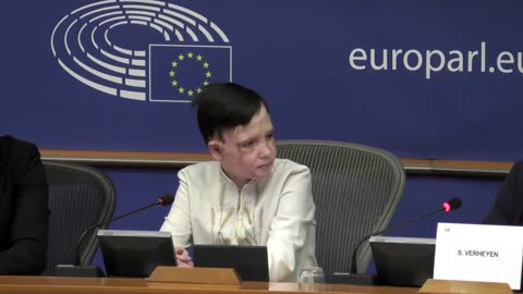 Interpreter breaks down during Ukrainian boy’s testimony to EU