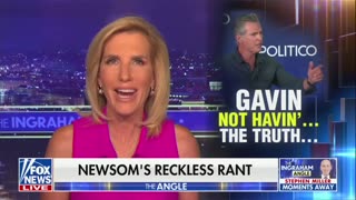 Ingraham: Gavin Newsom's 'Dangerous' Trump Lies Invite Assassination Attempts