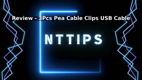 3Pcs Pea Cable Clips USB Cable Organizer Charging Cord Holder Wire Management Se