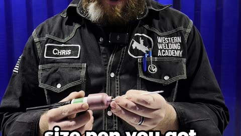 🔥HACK: 👨🏻‍🏭TIG welding w/ a PEN?🖊️