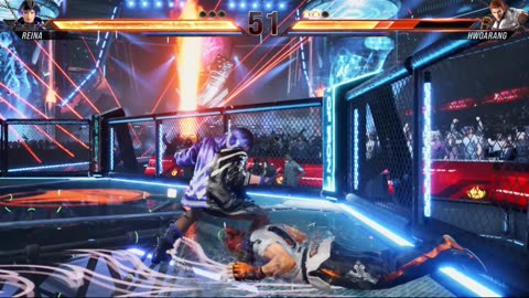 Hwoarang vs Reina Showdown 🔥 Tekken 8 Full Fight | Crazy Kicks & Comebacks!