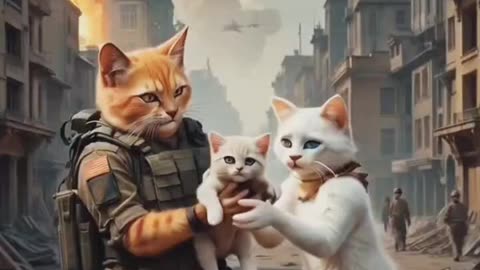 Viral Cartoon Animals Internet motivation cat 😺 story#cartoon#ai #trading