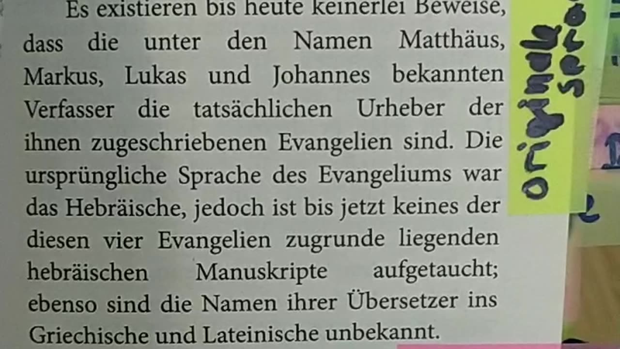 Wo ist die Bibel in der originalen Sprache?