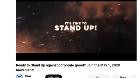 BREAKING: UAW Removes May 1 2028 General Strike Video