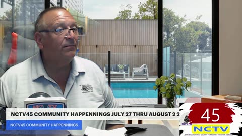 NCTV45 PROGRAMMING DAY WENDESDAY July 30 2025