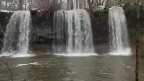 Winter Time at "The Falls at Elk Prairie".