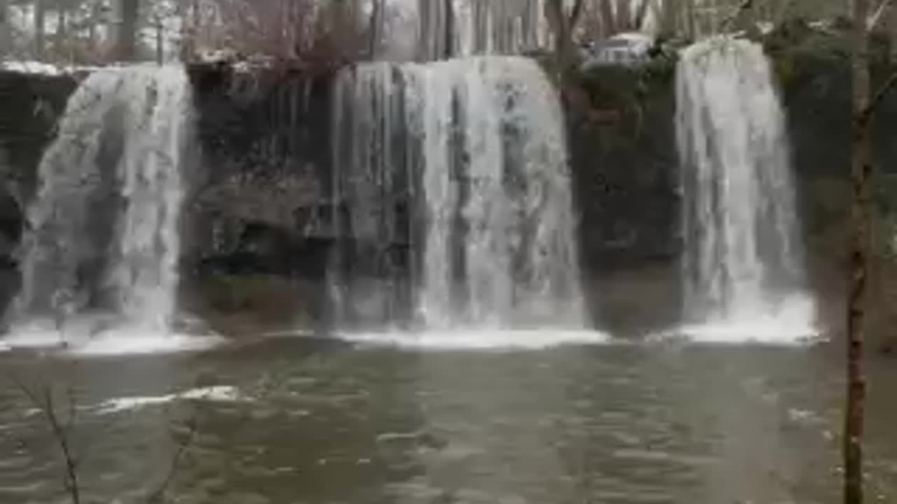 Winter Time at "The Falls at Elk Prairie".