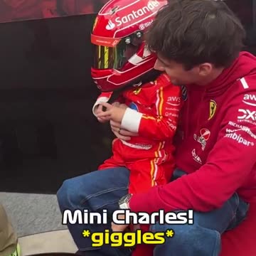 Formula 1 - Mini Charles! 😊 #F1 #JapaneseGP